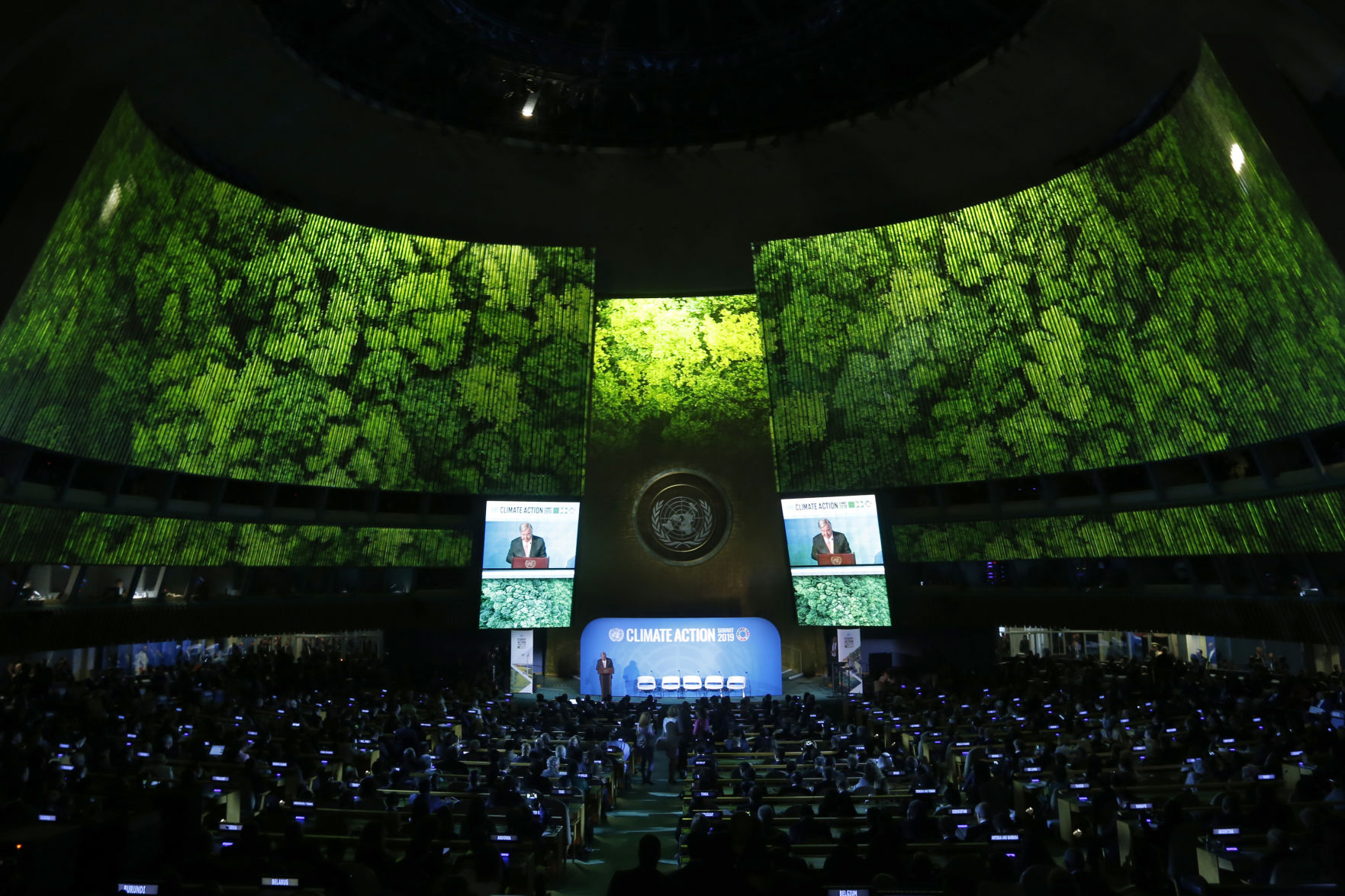 APTOPIX UN General Assembly Climate Summit